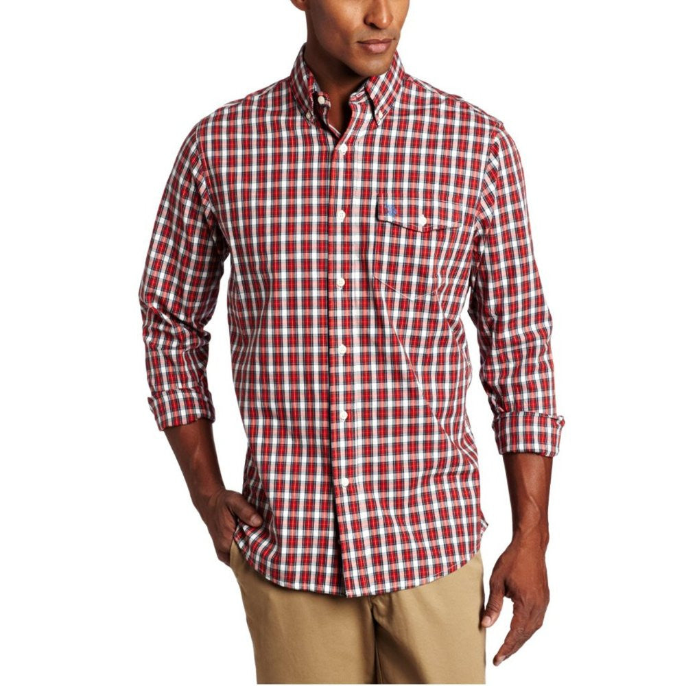U.S. Polo Assn. Men's Plaid Woven Shirt