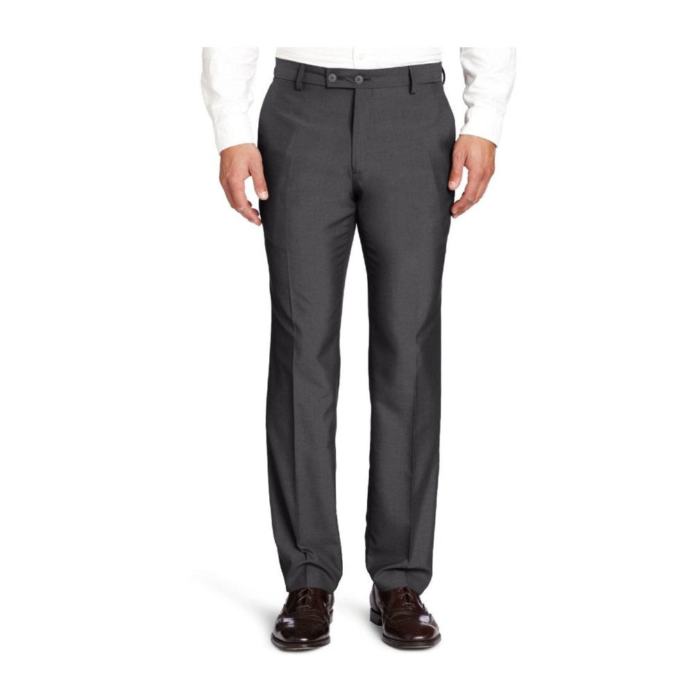 Kenneth Cole Reaction Men's Gabardine Slim Fit Flat Front Dress Pant