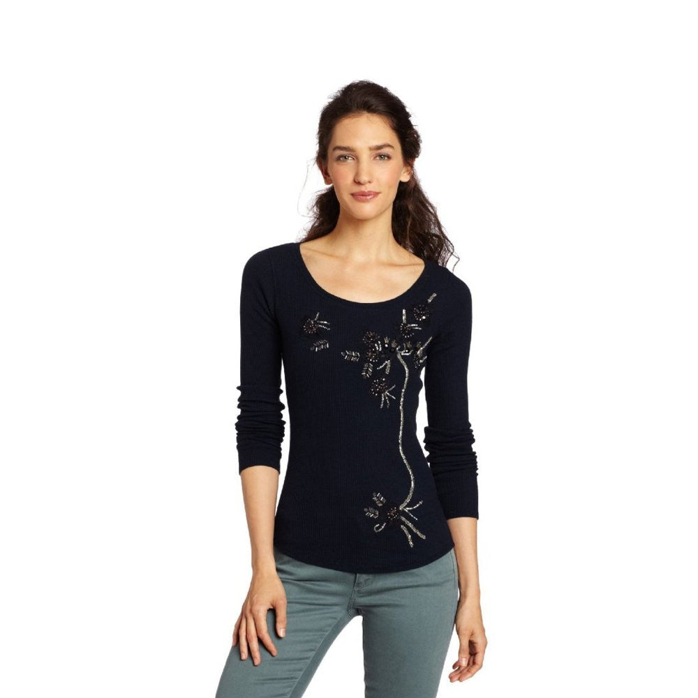 Lucky Brand Women's Mystic Vine Thermal Tee