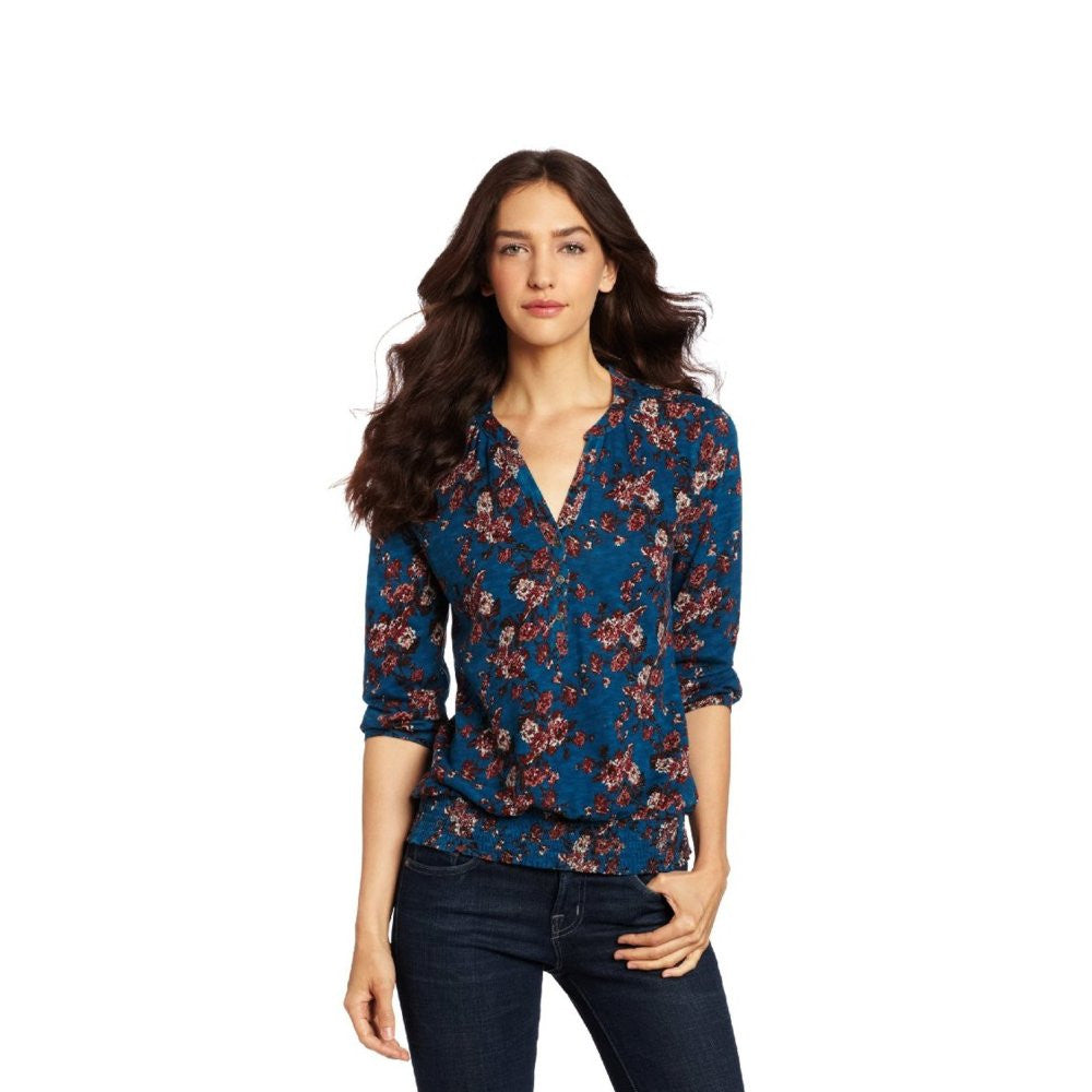 Lucky Brand Women's Ikat Garden Sylvia Top