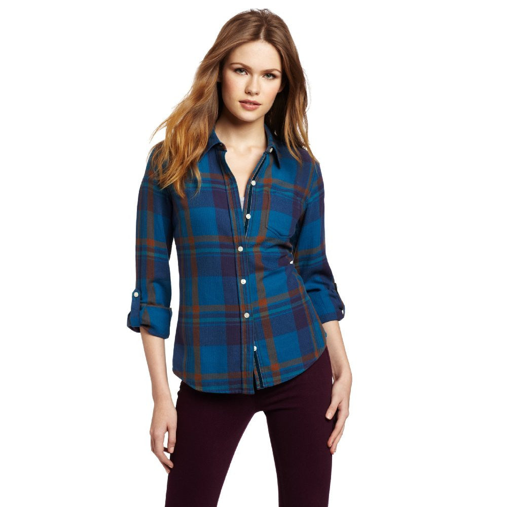 Lucky Brand Women's Bungalow Plaid Shirt