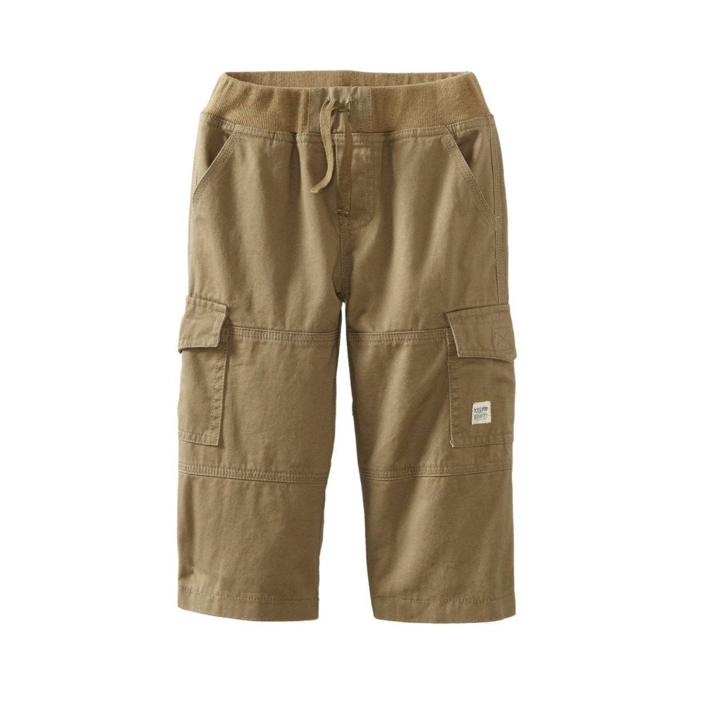 X-label Boys 2-7 Twill Pant With Rib Waist