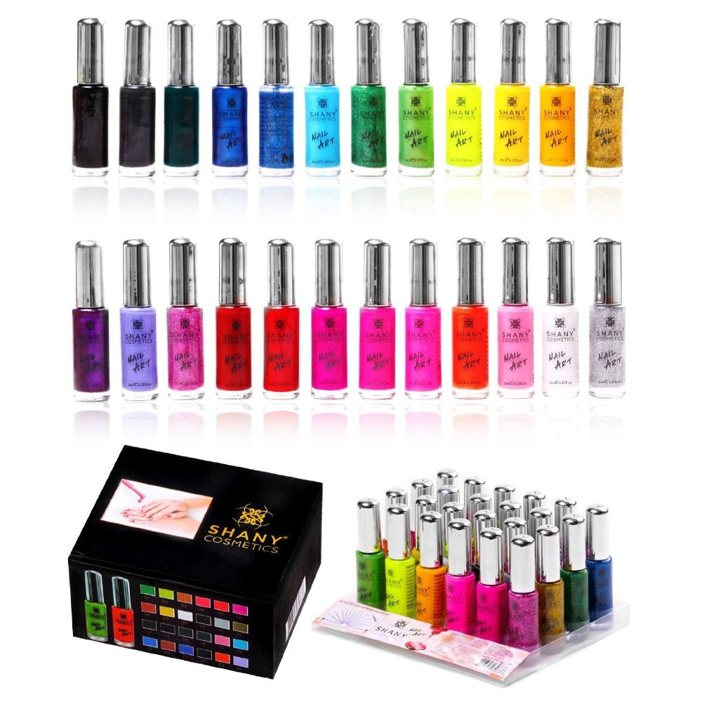 DEMO PRODUCT, DO NOT PURCHASE.SHANY Nail Art Set (24 Famouse Colors Nail Art Polish, Nail Art Decoration)