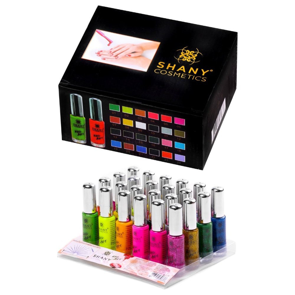 DEMO PRODUCT, DO NOT PURCHASE.SHANY Nail Art Set (24 Famouse Colors Nail Art Polish, Nail Art Decoration)